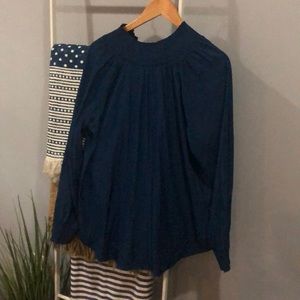 Chico’s Blouse - Navy Blue